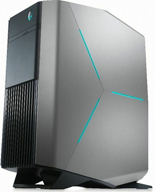 Компьютер DELL Alienware Aurora R7 Core i5 8400/ 8Гб/ 256Гб + 1Тб/ Radeon RX 580 8Гб/ DVD-RW/ Win 10, черно-серебристый (R7-0184)