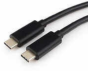 Кабель USB Type-C - USB Type-C, CABLEXPERT CCP-USB3.1-CMCM, 0.3 м, черный