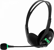 Гарнитура OKLICK HS-M100, накладная, черная