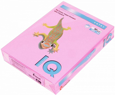Бумага цветная A4 IQ Color Neon, розовый неон, 80 г/м2, 500 л.