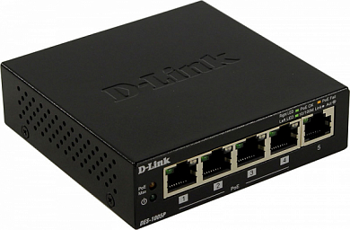 Коммутатор D-LINK DES-1005P/B1A
