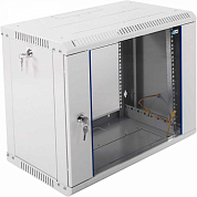 Шкаф 19" настенный 9U (600x350) ЦМО ШРН-Э-9.350, серый