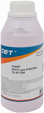 Тонер для Kyocera TK-8115M CET PK231 OSP0231M-105, пурпурный (105 г)