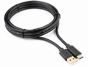 Кабель USB Type-C - USB Am, CABLEXPERT CCP-USB2-AMCM, 1.8 м, черный