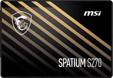 Накопитель SSD 2.5" MSI Spatium S270 240Гб (S78-440N070-P83)