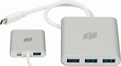 Разветвитель USB-C HIPER C4, 4 порта USB 3.0