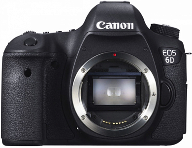 Зеркальный фотоаппарат CANON EOS 6D body, черный