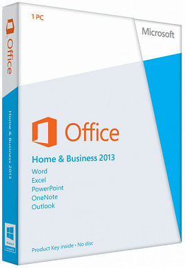 Microsoft Office Home & Business 2013 RUS, ESD (электронная лицензия)