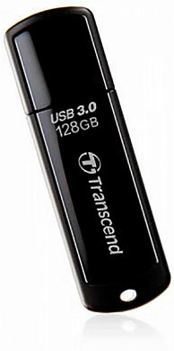 Флешка USB TRANSCEND JetFlash 700 128Gb, USB 3.0, черный