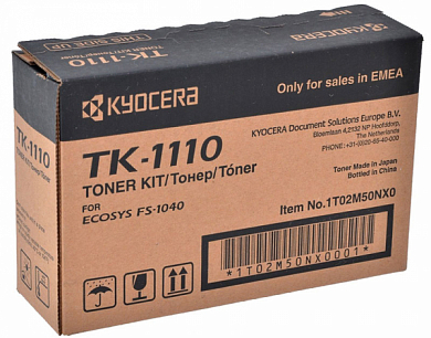 Картридж KYOCERA TK-1110 1T02M50NX1/1T02M50NXV, черный
