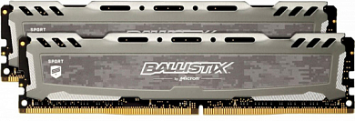 Комплект модулей памяти DDR4 32Gb PC25600 3200MHz CRUCIAL Ballistix Sport LT (BLS2K16G4D32AESB), Retail