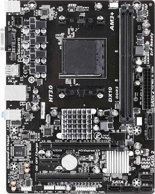 Материнская плата GIGABYTE GA-78LMT-S2 R2 AMD 760G/SB710, AM3+, DDR3, RAID, VGA, 8*USB2.0, 2*PS/2, GLAN, mATX