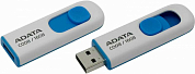 Флешка USB ADATA Classic C008 64 Гб, USB 2.0, бело-синий