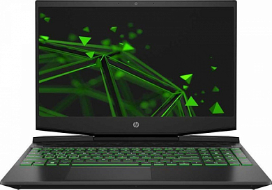 Ноутбук HP 17-cd2031ur Core i5 11300H/ 16Гб/ 512Гб/ 17.3"/ GeForce RTX 3050 4Гб/ Win 10, черно-зеленый (4L621EA)