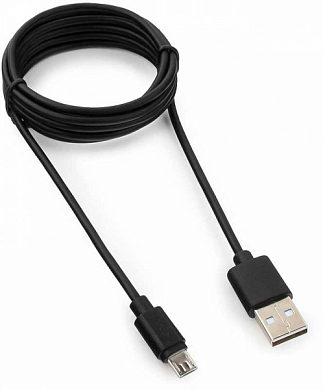 Кабель Micro USB Bm - USB Am, ГАРНИЗОН GCC-mUSB2-AMBM, 1.8 м, черный