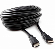 Кабель HDMI v2.0, HDMI (m) - HDMI (m), CABLEXPERT Light CC-HDMI4L, 15 м, черный