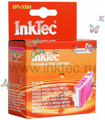 Струйный картридж INKTEC BPI-508M, пурпурный