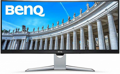 Монитор BENQ EX3501R 35" 3440x1440, 21:9, черно-серебристый