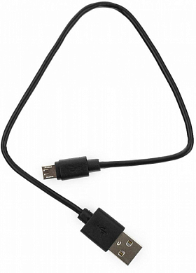 Кабель Micro USB Bm - USB Am, ГАРНИЗОН GCC-mUSB2-AMBM, 0.3 м, черный
