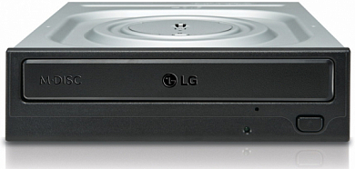 Внутренний привод DVD-RW LG GH24NSD1, черный (OEM)