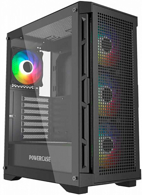 Корпус ATX POWERCASE CUB-A4, без БП, черный