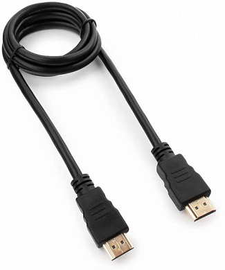 Кабель HDMI v1.4, HDMI (m) - HDMI (m), ГАРНИЗОН GCC-HDMI, 1 м, черный