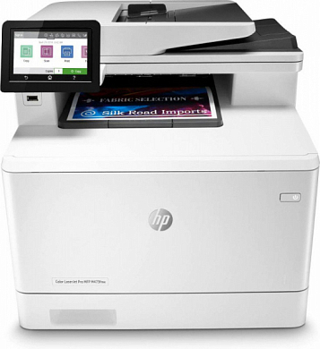 МФУ HP Color LaserJet Pro M479fnw, лазерный, A4, белый (W1A78A)