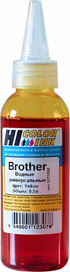 Чернила HI-BLACK Universal для Brother, водные, 100 мл, желтый