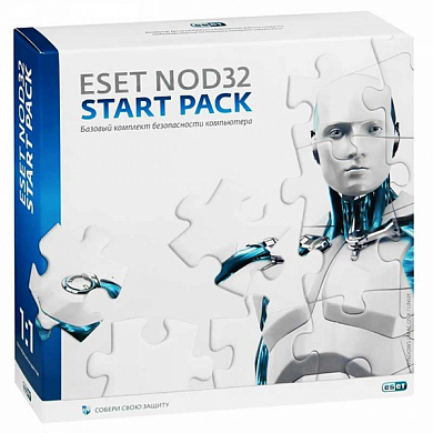 ESET NOD32 Start Pack, 1 Device на 1 год, Base, BOX