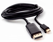 Кабель DisplayPort, Mini DisplayPort (m) - DisplayPort (m), CABLEXPERT CCP-mDP2-6, 1.8 м, черный