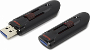 Флешка USB SANDISK Cruzer Glide 16 Гб, USB 3.0, черный