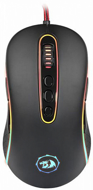 Мышь DEFENDER Redragon Phoenix 2, черно-красная
