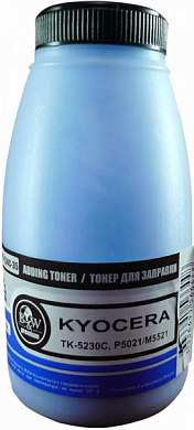Тонер для Kyocera TK-5230C/TK-5220C B&W Premium KPR-224C-35, голубой (35 гр)