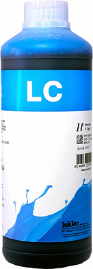Чернила INKTEC E0010-01LLC для Epson, водные, 1 л, светло-голубой