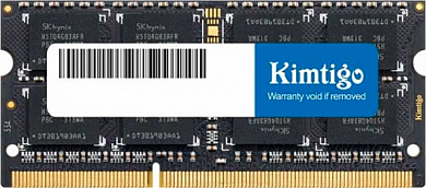 Модуль памяти SO-DDR3L 8Gb PC12800 1600MHz KIMTIGO (KMTS8GF581600), Retail