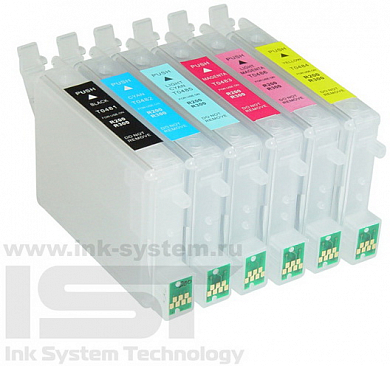 ПЗК для Epson T0481/T0482/T0483/T0484/T0485/T0486, IST Re-481-486 auto