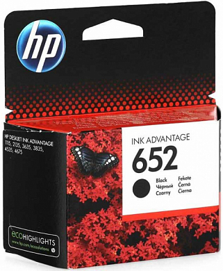 Струйный картридж HP 652 F6V25AE, черный