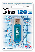 Флешка USB MIREX Elf 128Gb, USB 3.0, синий