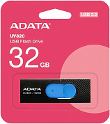 Флешка USB A-DATA UV320 32Gb, USB 3.2, черный