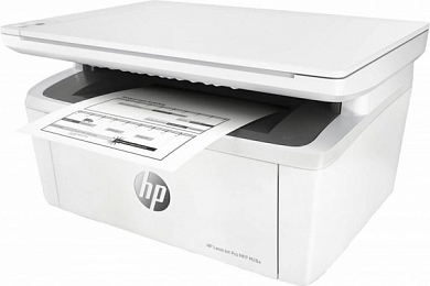 МФУ HP LaserJet Pro M28a, лазерный, A4, белый (W2G54A)