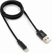 Кабель Apple Lightning - USB Am, CABLEXPERT CC-ApUSB2, 1 м, черный