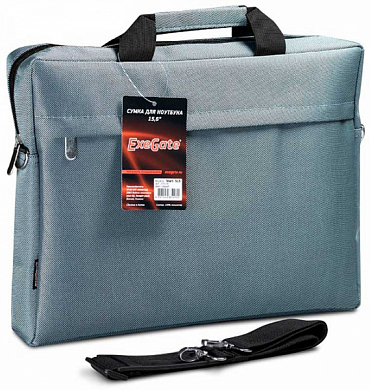 Сумка EXEGATE Start S15 EX205136RUS, 15.6", серая