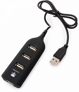 Разветвитель USB KONOOS UK-02, 4 порта USB 2.0