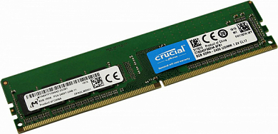 Модуль памяти DDR4 8Gb PC19200 2400MHz CRUCIAL (CT8G4DFS824A), Retail