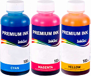 Комплект чернил INKTEC C9021-100M-3 для Canon, водные, 300 мл, 3 цвета