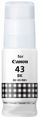 Комплект чернил REVCOL Hameleon GI-43 BK для Canon, водные, 140 мл, черный