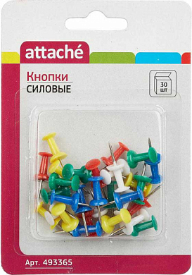 Кнопки силовые 11 мм ATTACHE 493365 (30 шт)