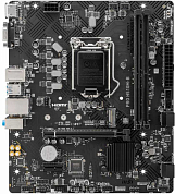 Материнская плата MSI Pro H510M-B Intel H470, FCLGA1200, DDR4, VGA, HDMI, 4*USB3.2, 6*USB2.0, PS/2, GLAN, mATX