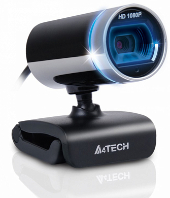 Веб-камера A4TECH PK-910H, черно-серебристая