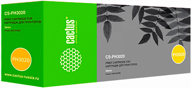 Картридж CACTUS CS-PH3020, черный